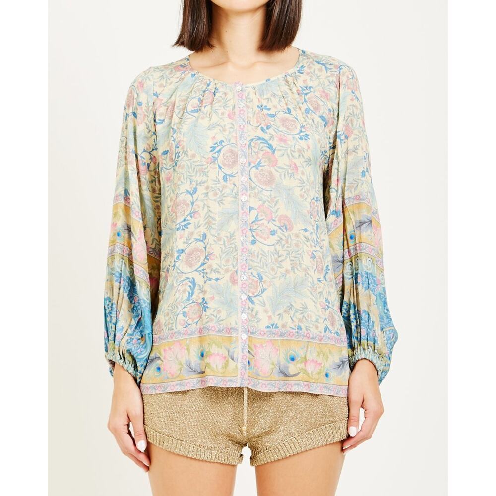 Spell & the Gypsy Opal Oasis Blouse Size XS NWT